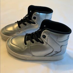 Silver Supra sz toddler 6